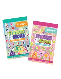 Block de stickers con aroma